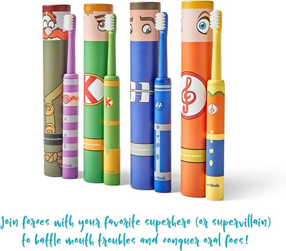 SuperMouth Sidekick Sonic Toothbrush, Rechargeable, Kids 6+, Tooth Keri