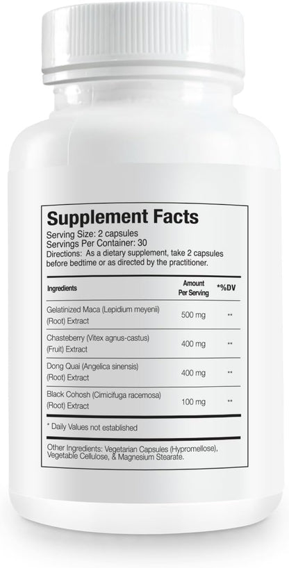 Paleolf 50+ Balance Premium Supplement, PMS Relief. Female Balance During PMS or Menopause. Mood Support & Relief. 60 Capsules (2-Pack)