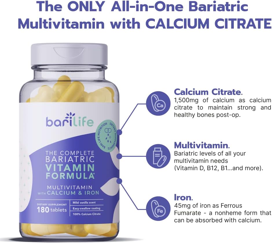 Bari Life Duodenal Switch Starter Kit with Non-Chewable Tablet and Probiotic 30 and Vitamin B1