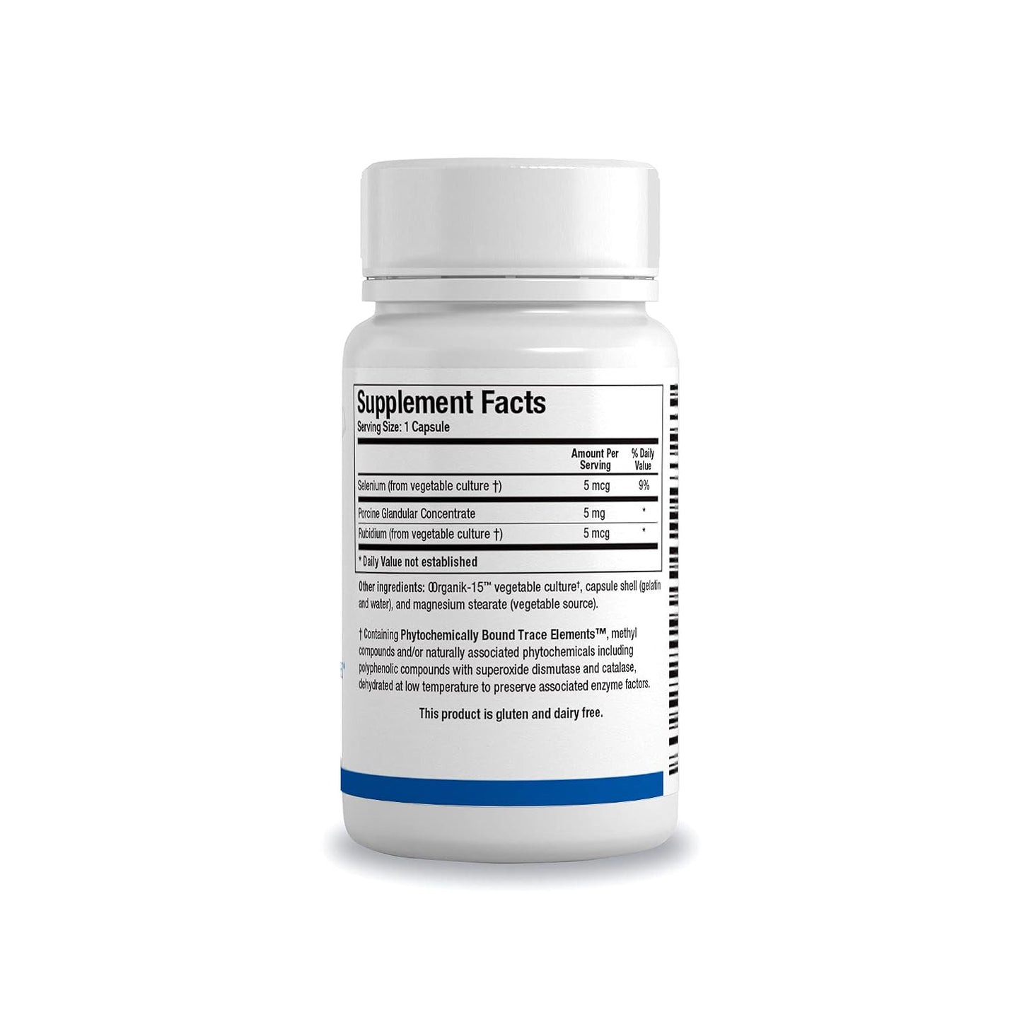 Biotics Research GTA – Selenium Supplement with Rubidium, Porcine Glandular, Endocrine Glands Support, Optimal Hormonal Balance - SOD, Catalase, Phytochemically Bound Trace Elements™ - 90 Capsules
