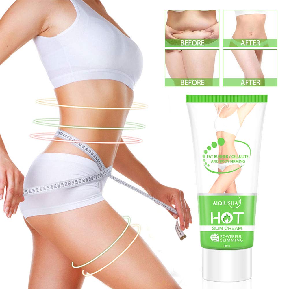 Hot Cream 2 Pack, Cellulite Slimming & Firming Cream, Body Fat Burning Massage Gel
