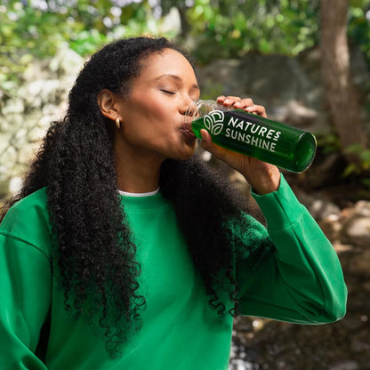 Nature's Sunshine Chlorophyll Stick Packs: Supercharge Your Detox and Boost Gut Health in Convenient, Delicious Stick Packs (Crisp Apple)