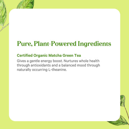 PURE SYNERGY Matcha Power | Organic Matcha Green Tea Capsules | Ceremonial Grade Supplement with EGCG | for Enhanced Energy & Alertness (90 Capsules)