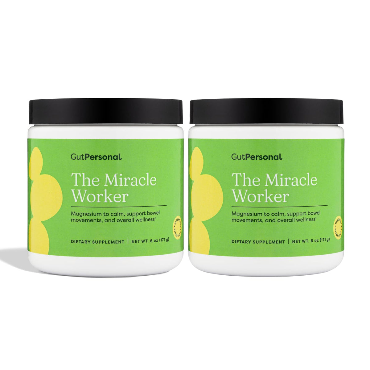The Miracle Worker Magnesium Glycinate Powder for Sleep - Chelated Magnesium Drink Powder Supplement Helps Reduce Stress & Regularity While Easing Muscle Cramps with Strawberry Flavor - 30 Servings