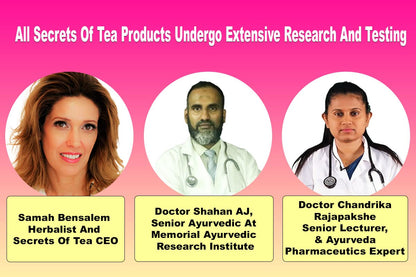 Secrets Of Tea Fertility Bundle - Fertility Tea and Fertility Supplements for Women, Prenatal Vitamins