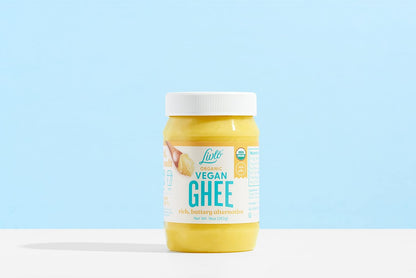 Livlo Organic Vegan Ghee - Plant Based Butter - No Refrigeration Necessary - Dairy, Soy Free, and Gluten Free Substitute to Ghee and Butter - 14 oz.