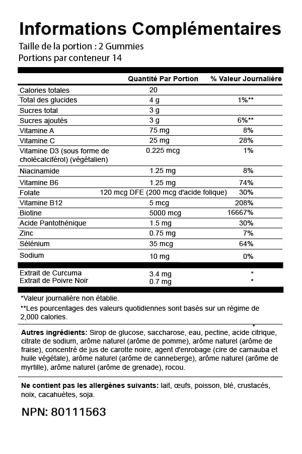 HAIRtamin Vegan Gummy Stars Hair Vitamins | Non-GMO | Natural Biotin Hair Vitamin