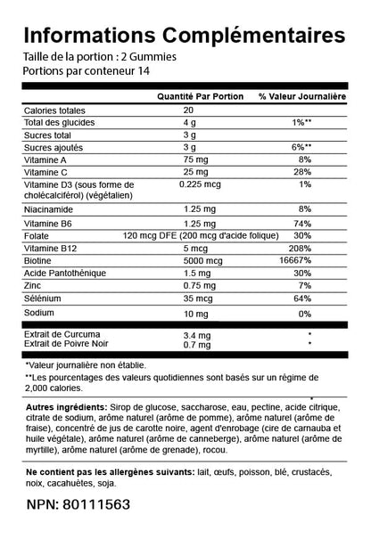 HAIRtamin Vegan Gummy Stars Hair Vitamins | Non-GMO | Natural Biotin Hair Vitamin