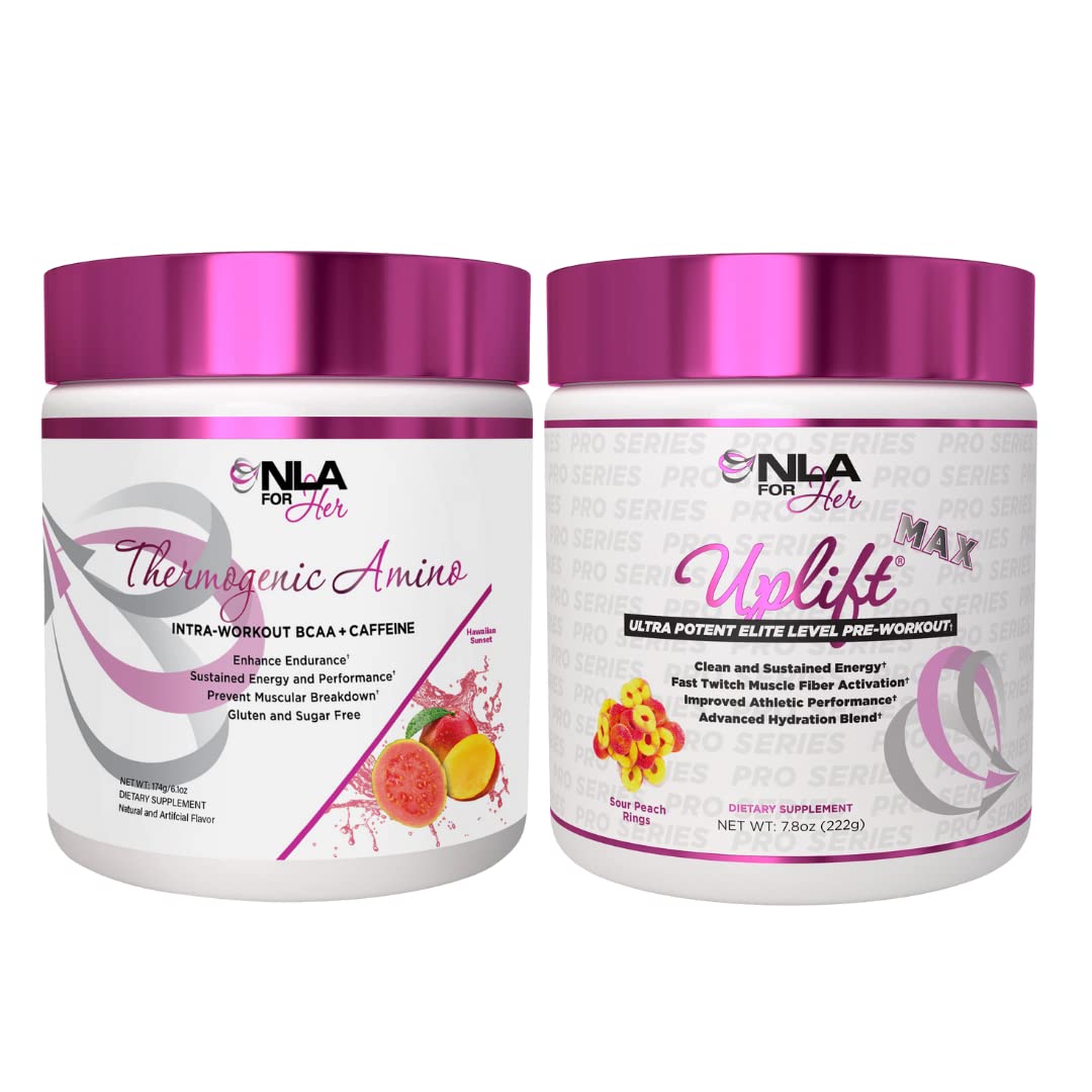 NLA for Her Pre/Intra Workout Stack (Includes Her Thermogenic Amino Hawaiian Sunset