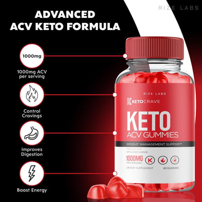 Keto Crave Gummies - Keto Crave ACV Gummies, Keto Crave for Advanced Weight Loss