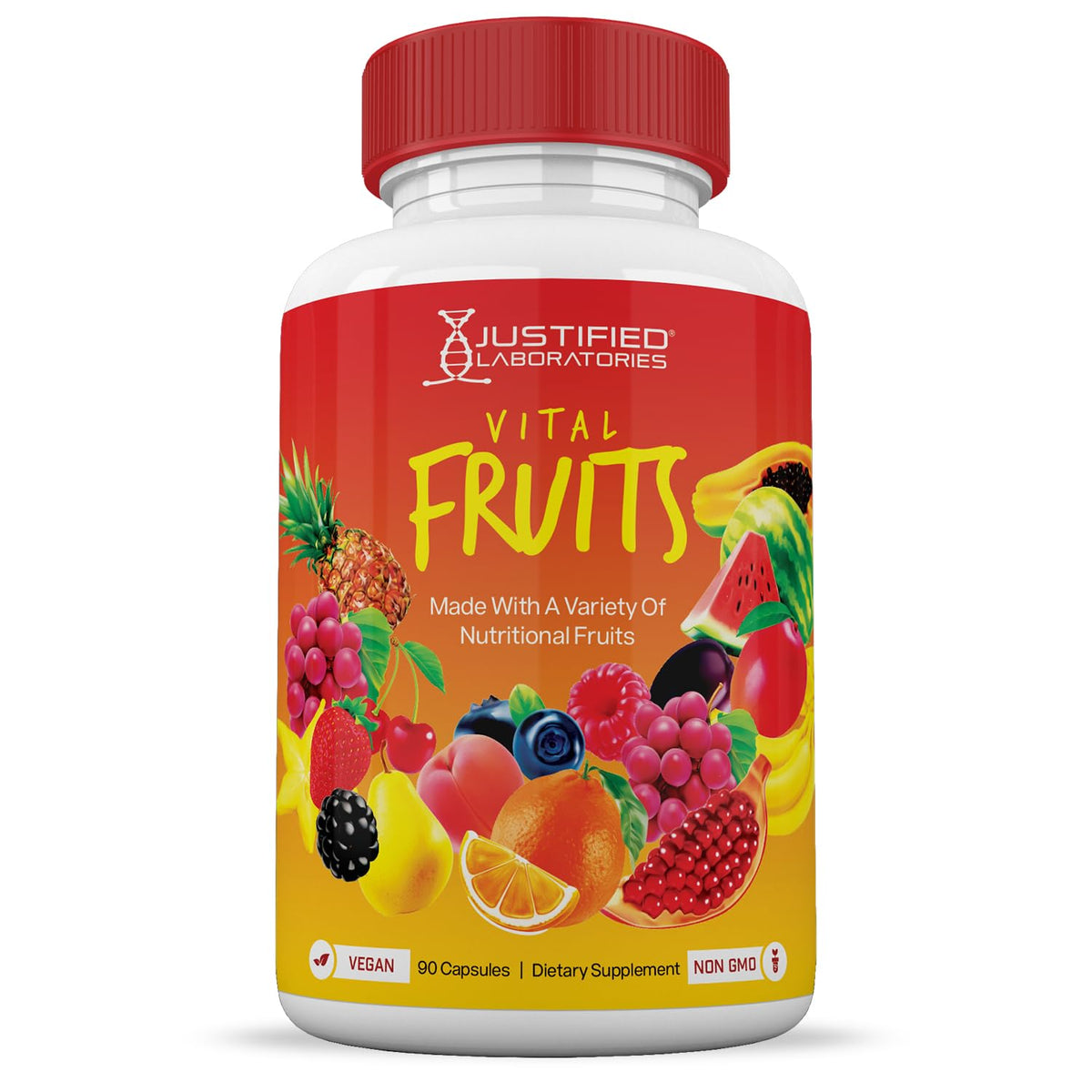 (20 Pack) Vital Fruits and Veggies Supplement Whole Food Red & Green Superfoods