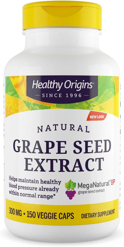 Healthy Origins Grape Seed Extract MegaNatural-BP 300 mg, 150 Caps