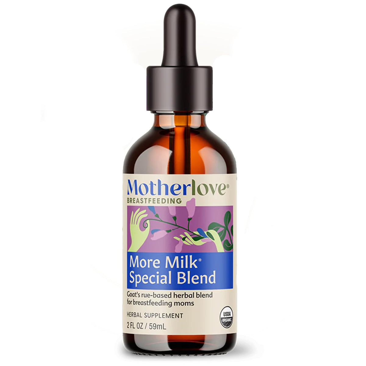 Motherlove More Milk Special Blend (2 Ounce Tincture) Herbal Lactation Supplement 