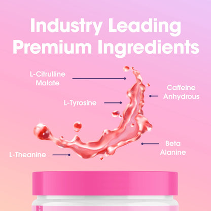 Obvi Pre Workout for Women, Preworkout, Designed for Energy, Stamina and Focus