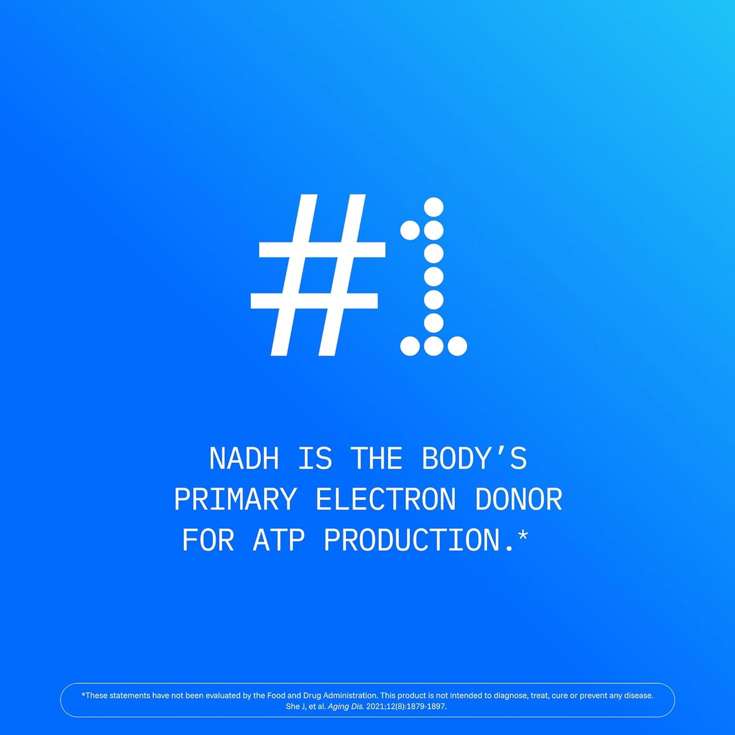 ProHealth NADH Pro - Boost NAD+ (25 mg, 60 Fast-Acting lozenges) Boost Energy, Memory and Focus | Mood Support | Antioxidant | ATP Production
