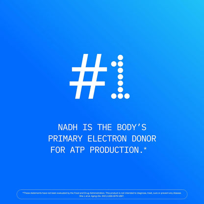 ProHealth NADH Pro - Boost NAD+ (25 mg, 60 Fast-Acting lozenges) Boost Energy, Memory and Focus | Mood Support | Antioxidant | ATP Production