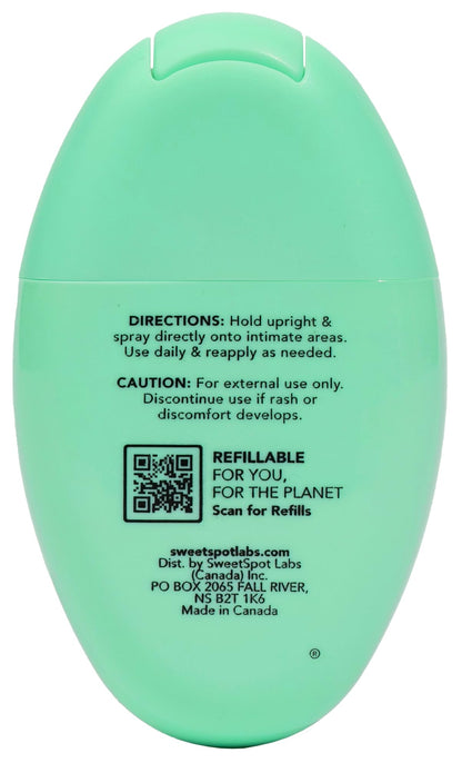 SweetSpot Labs Microbiome Balancing Feminine Spray, Deodorant Spray for External Vaginal Odor & pH