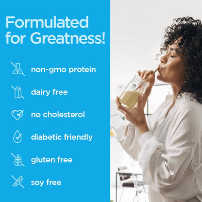 Vegansmart Naturade Plant Based Vegan Protein Powder - All-in-One Nutritional Shake