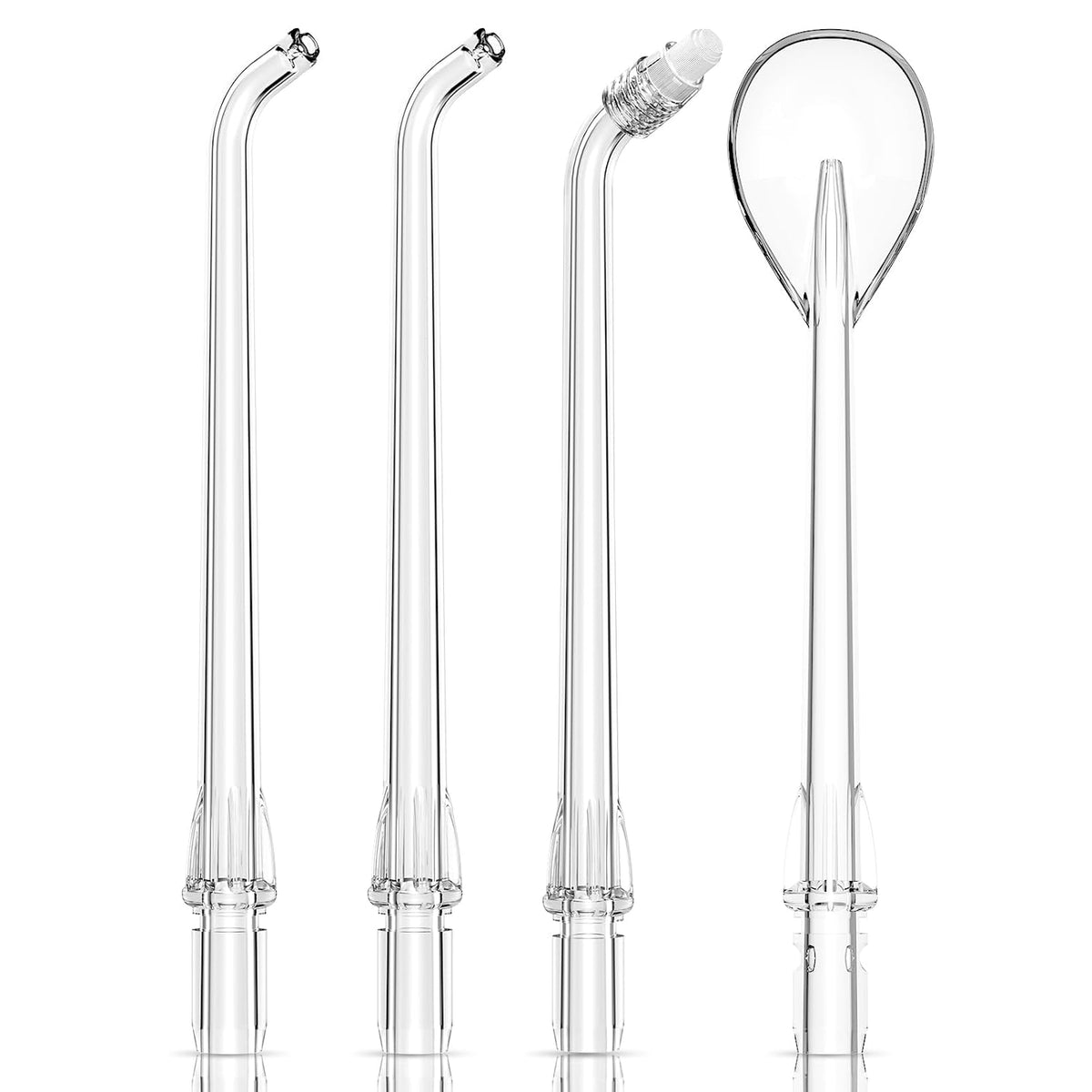 COSLUS 4 Pcs Water Dental Flosser Tips Replacement Heads Jet Nozzles