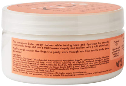 SheaMoisture Kids Curl Cream for Curl Definition, Coconut & Hibiscus Styling Cream to Moisturize & Detangle, 6 oz