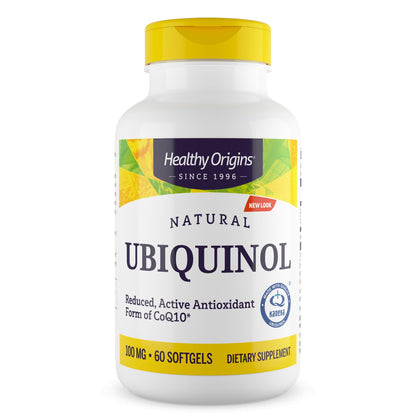 Healthy Origins Ubiquinol CoQ10 100 mg, Kaneka QH, 150 Softgels
