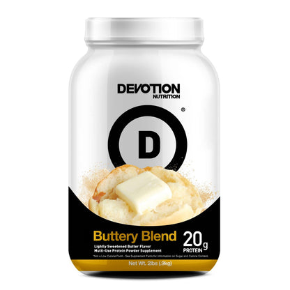 Devotion Nutrition Protein Powder Blend | Gluten Free, Keto Friendly, No Added Sugars 