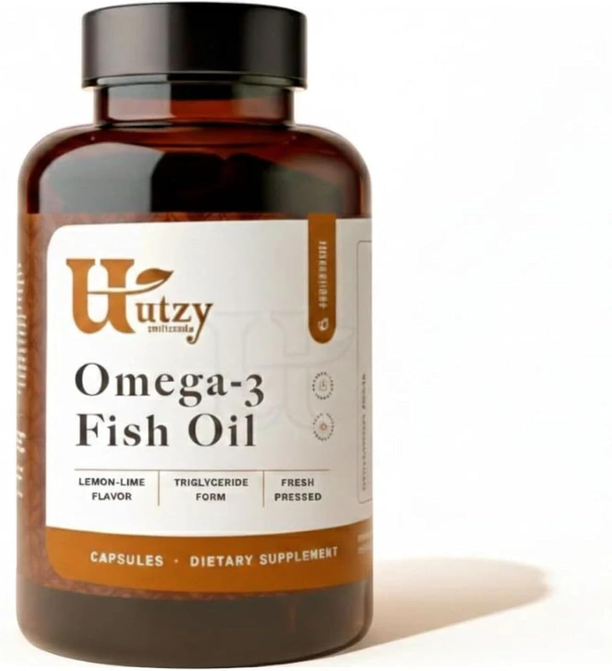 Utzy Naturals Sinus and Respiratory Support Bundle | Allurtica, 60 Capsules, and Omega-3 Fish Oil, 60 Capsules