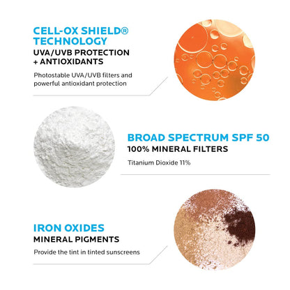 La Roche-Posay Anthelios Tinted Sunscreen SPF 50, Ultra-Light Fluid