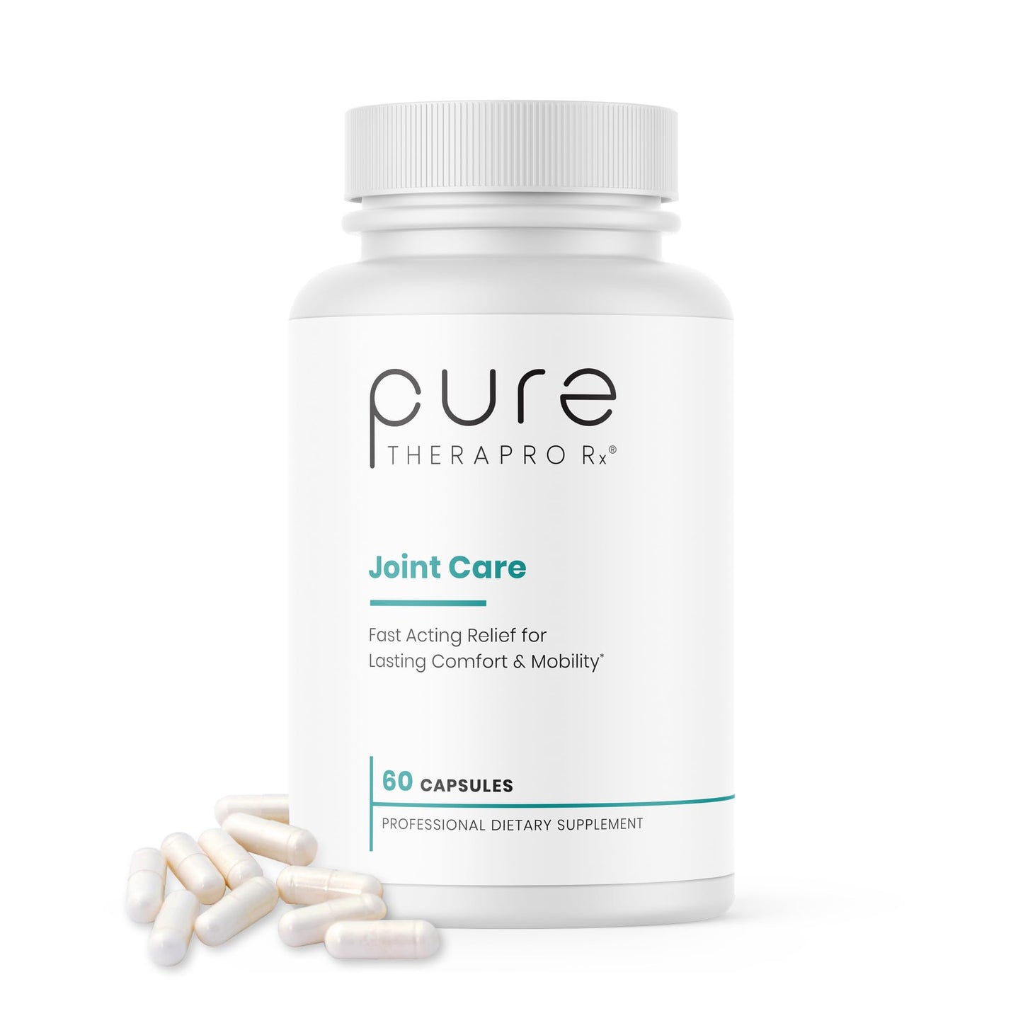 Pure Therapro Rx Boswellia, Curcumin, & Type II Collagen Joint Health Supplement | Made in the USA | Joint Care 30 Capsules, 1-Month Supply