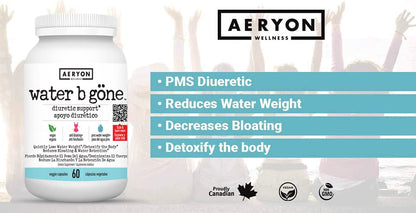 Water B Gone – Diuretic Pills for Women – Reduce Water Retention and Bloating – Find PMS
