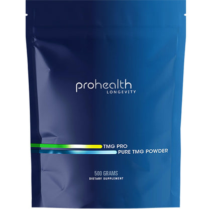 ProHealth TMG Amino Acid Blood Pressure (Trimethylglycine - Betaine Anhydrous Supplement) - Methylation Support 250 Grams Bulk Powder Longevity
