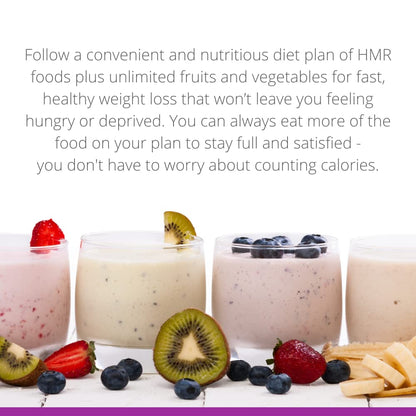HMR 120 "Classic" Shake Meal Replacement Powder | Chocolate Shake Mix to Support