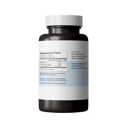 Living Well Dr. Michelle Tribiotic Repair Probiotic Prebiotic Supplement