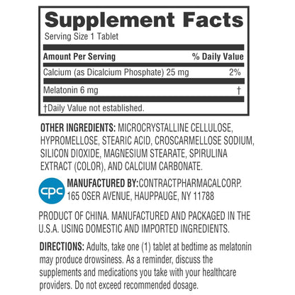 Melatonin 12mg Bilayer Tablets Sleep Aid 60 Count
