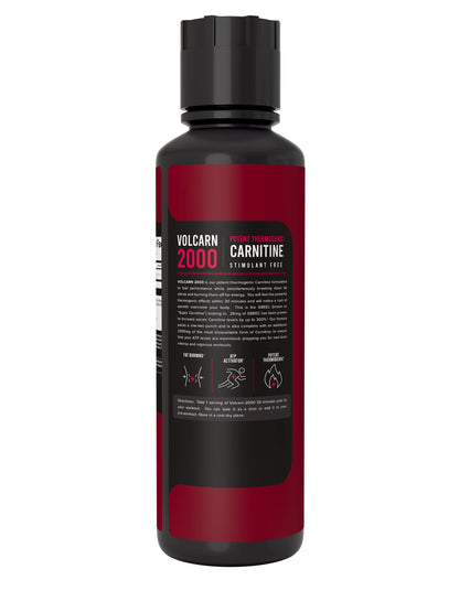 InnoSupps Volcarn 2000 - Advanced Fat Burning Liquid | L-Carnitine,GBEEC, Boost Energy