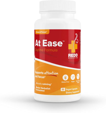 Redd Remedies at Ease, 80 Capsules, and at Ease PM, 30 Capsules