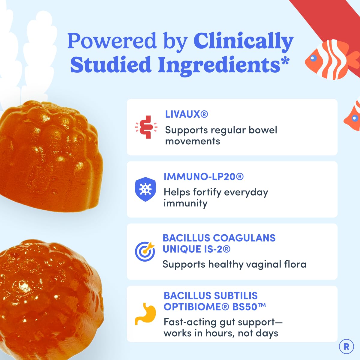 FIRST DAY Probiotic for Teens Ages 13-18, 3-in-1 Gummies, 60ct