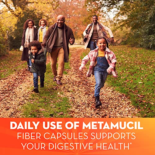 Metamucil Daily Fiber Supplement, 160 Capsules