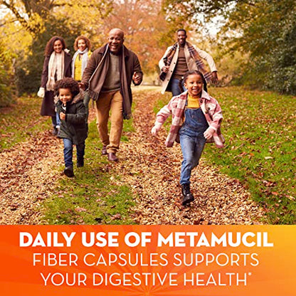 Metamucil Daily Fiber Supplement, 160 Capsules