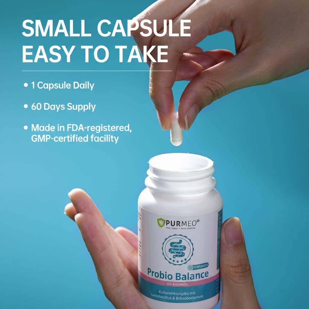 purmeo Probiotic for Stomach, Gut and Immune Health