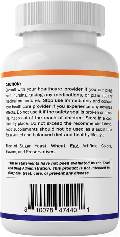Vitamatic Lactase Enzyme 9000 FCC 240 Tablets - Lactose Intolerance Relief Caplets