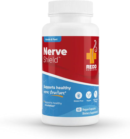 Redd Remedies Gouch!, 60 Capsules, and Nerve Shield, 60 Capsules