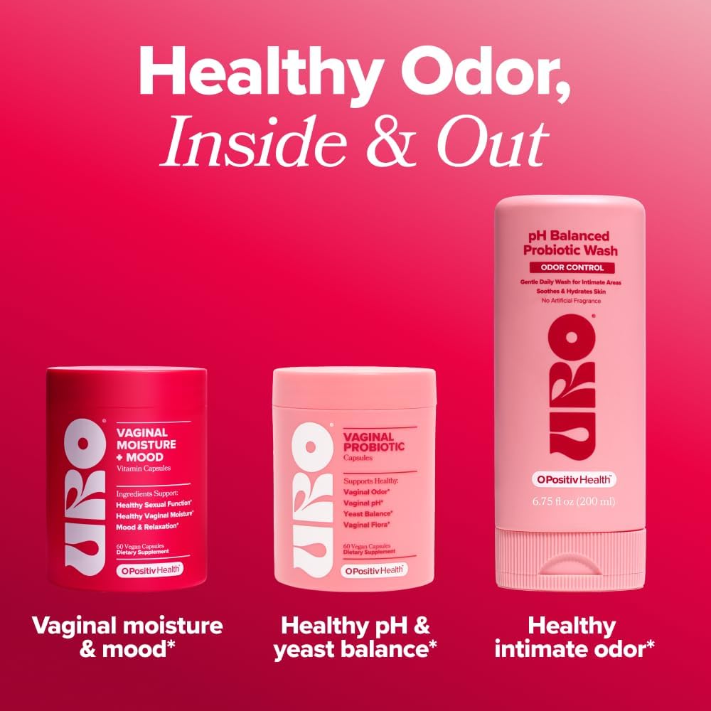 URO Vaginal Moisture & Mood with KSM-66® Ashwagandha – 30-Day Supply