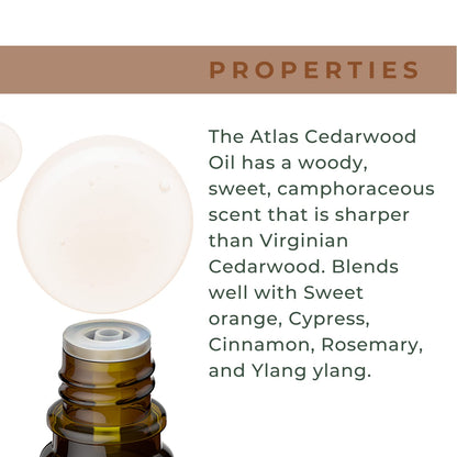 xencare Cedarwood USDA Organic Essential Oil | 100% Pure Natural Undiluted