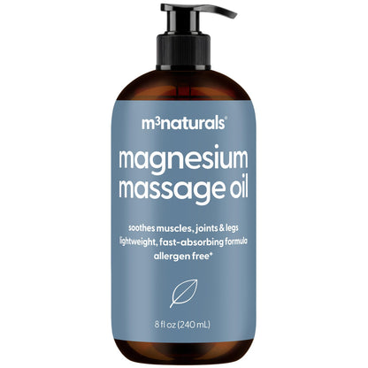 Anti Cellulite Massage Oil for Massage Therapy with Collagen (8 Fl Oz)