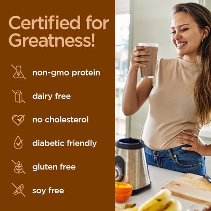 Vegansmart Naturade Plant Based Vegan Protein Powder - All-in-One Nutritional Shake