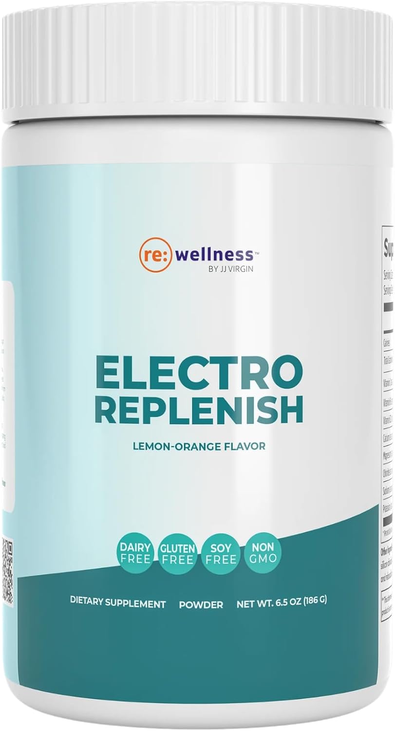 Reignite Wellness by JJ Virgin SHEatine Powder (Orange) and ElectroReplenish