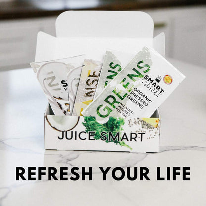 SMART Pressed Juice 3-Day Organic Juice Cleanse | Healthy Detox Program | Vegan Vanilla Protein
