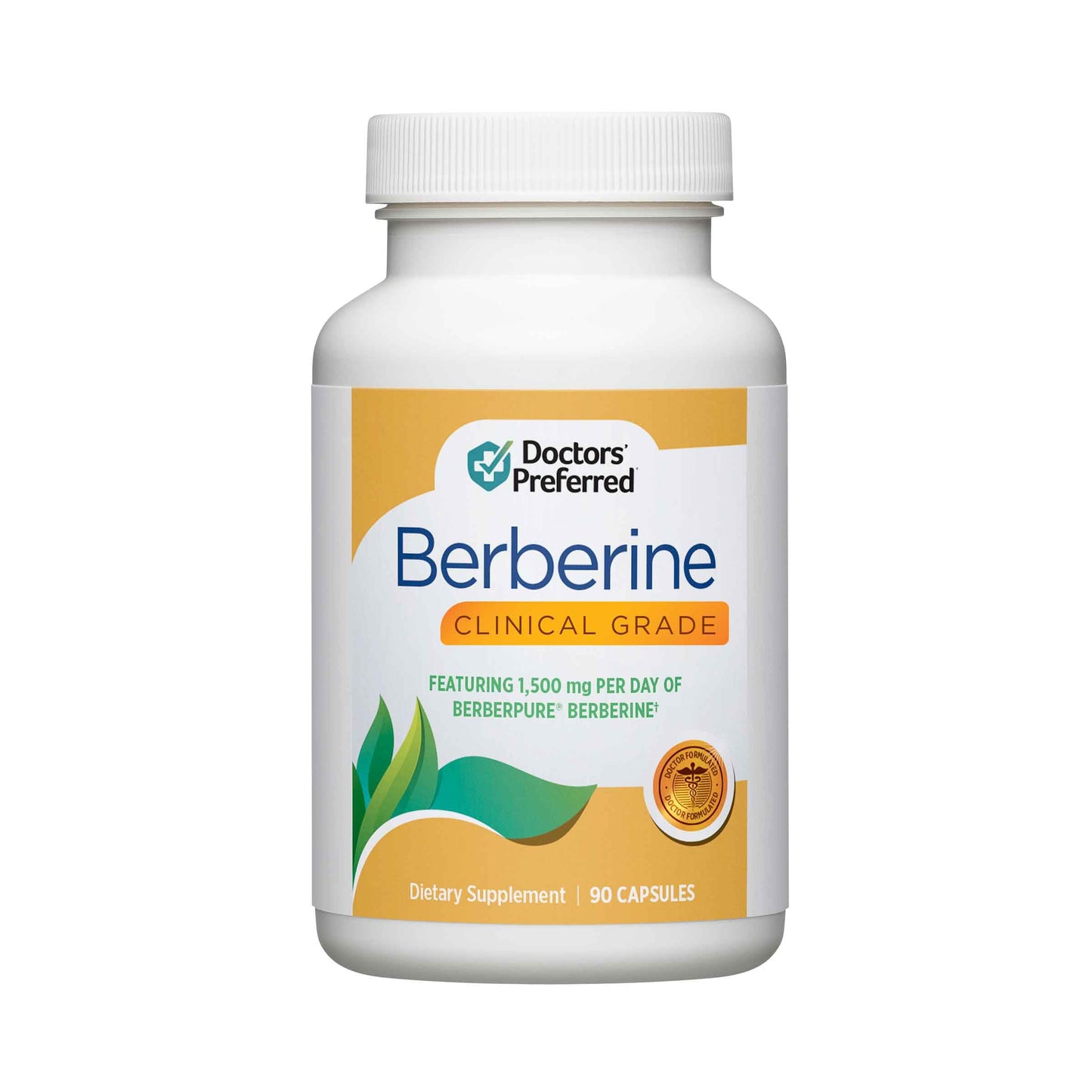 DOCTORS' PREFERRED Clinical Grade Berberine Supplement, 90 Capsules | Berberine supplement