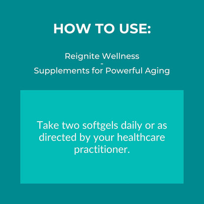 Reignite Wellness by JJ Virgin | Omega Plus | High-Dose Fish Oil Supplement | Supports Cardiovascular System & Joints | EPA & DHA Promotes Memory, Focus & Healthy Response to Stress | 60 Softgels